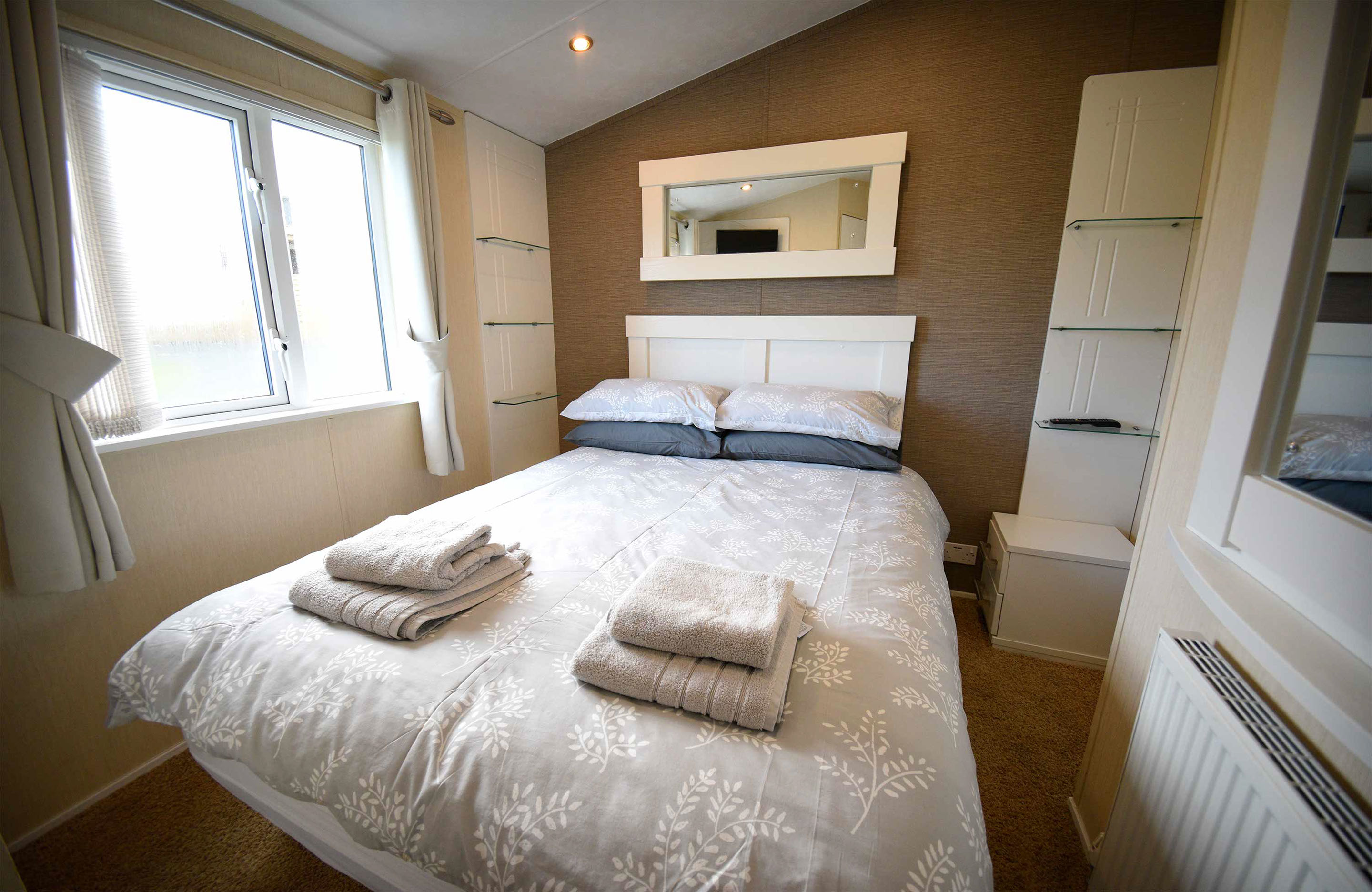 Enjoy a great nights sleep at Caravan Skye on the Isle of Skye in our comfortable beds