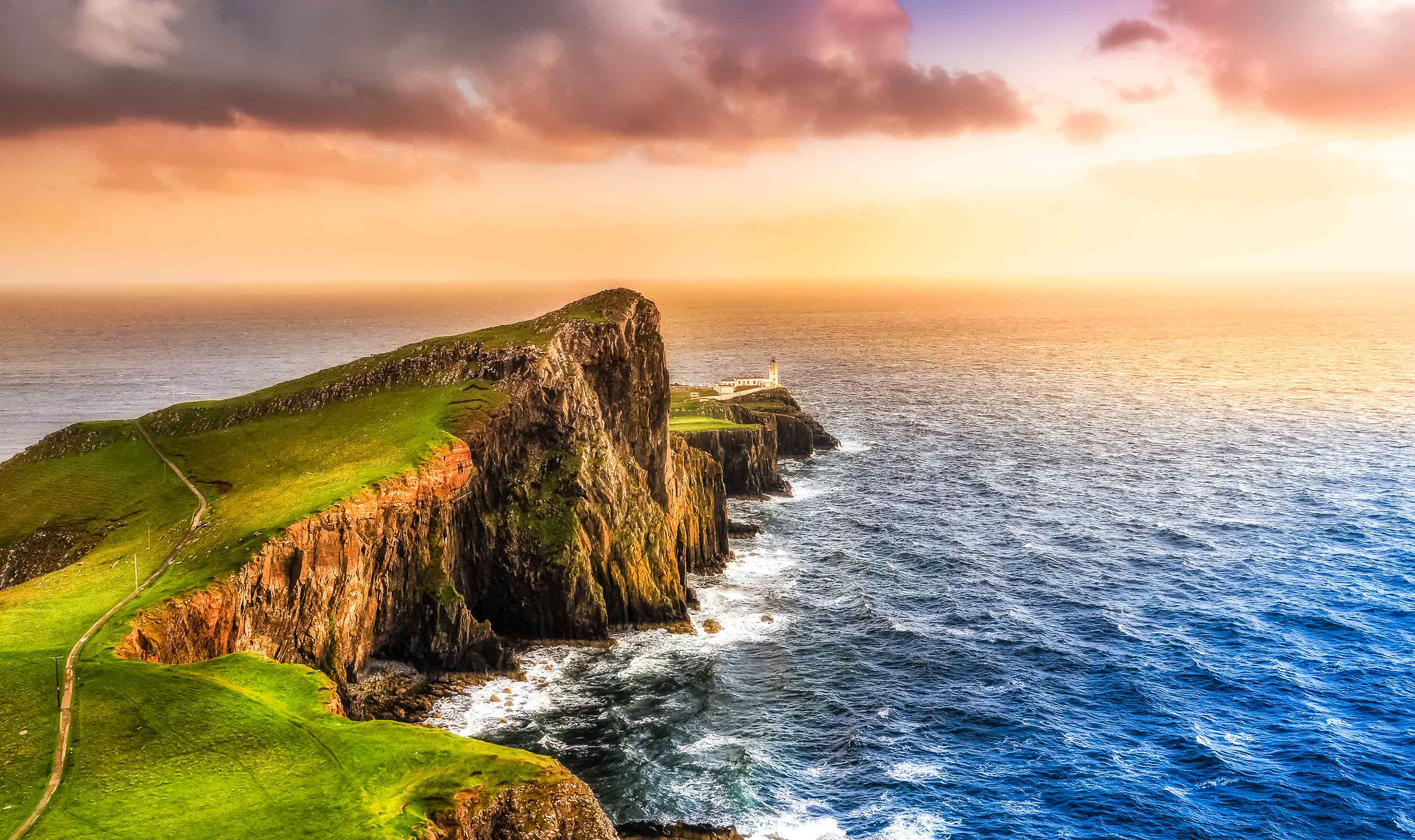 Visit Neist Point on the Isle of Skye